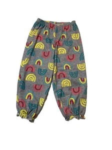 Carters Girls Rainbow Pattern Casual Lounge Pants Sz 5 - Picture 1 of 4