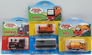 THOMAS THE TANK ENGINE : RUSTY, GODRED, TOAD, BILL DIE CAST SET (DRMP) - Picture 1 of 7