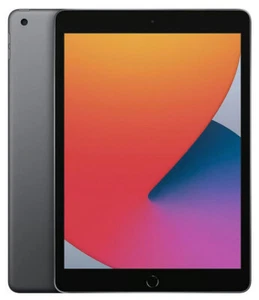 Apple iPad 8 2020 128GB WiFi + Cellular - LTE space grau - gut - Bild 1 von 2