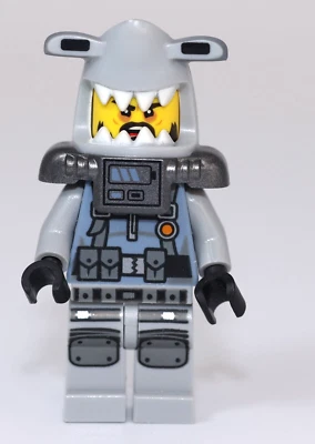 LEGO Ninjago Película Cabeza de Martillo Barba de Tiburón Minifigura 70615 (njo353) Foto 1 de 4