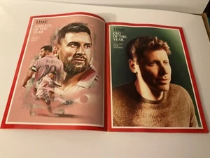 TIME MAGAZINE DECEMBER 2023 TAYLOR SWIFT-Sam Altman-Lionel Messi NO LABE - Picture 1 of 2