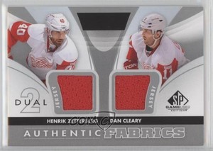 2012 SP Game Used Edition Authentic Fabrics Dual Daniel Cleary Henrik Zetterberg
