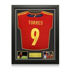 Maillot de football signé Fernando Torres 2011-12. Cadre standard