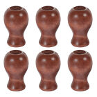  6Pcs Wooden Cord Tassel Window Blind Cord Knobs Drops Pull End for Blinds or
