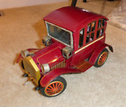 Vintage 1950s Y Japan Battery Operated Tin Model T Car Toy 9" Long for PARTS