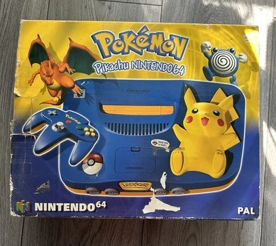 NINTENDO 64 Limited POKEMON PIKACHU Edition mit OVP + Spiele - Bild 1 von 4