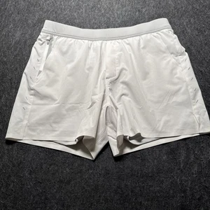 TEN THOSAND Foundation Shorts Men Sz XL Gray Active Training Zip Pocket 5” Insm - Picture 1 of 14