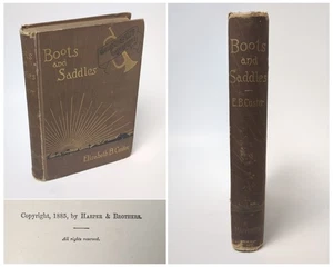 Stiefel und Sättel von Elizabeth B. Custer (1885, 1. Auflage) - Bild 1 von 15