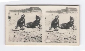 Serie artistica anni 20-30 Morazan San Salvador #658 Lindas Banistas Pinup Card - Foto 1 di 2