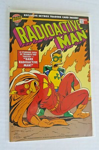 RADIOACTIVE MAN #412 The Simpsons Bongo HIGH GRADE 1994 w/CARD