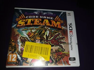 Code Name STEAM | Nintendo 3DS / 2DS New sealed s.t.e.a.m - Image 1 of 2