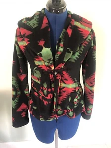 Ralph Lauren Fleece Jacket Youth Size XL (16) Navajo Design - Picture 1 of 6