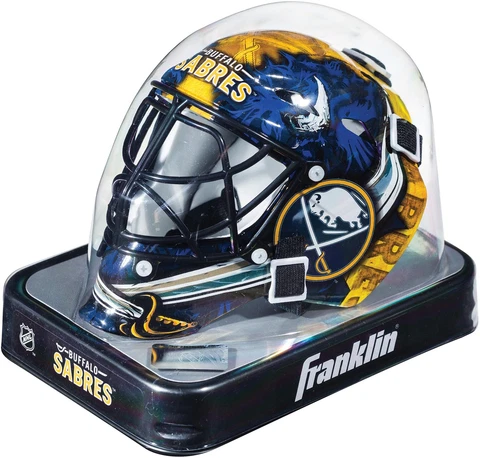 Buffalo Sabres Unsigned Franklin Sports Replica Mini Goalie Mask - Fanatics Cover