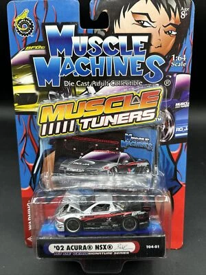 many more 2004 Muscle Machines BLACK 02 ACURA NSX RJ DE VERR SIGNATURE T04-01 - Image 1 of 4