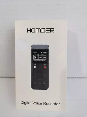 Homder TF-10 32GB Digital Voice Recorder Rechargeable up to 2000+hrs - Image 1 of 4