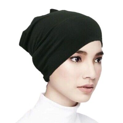 Modal Cotone Interno Hijab Cap Donne Stretch Tubo Turbante Underscarf BONNET Cappello Lotto • 3.05€