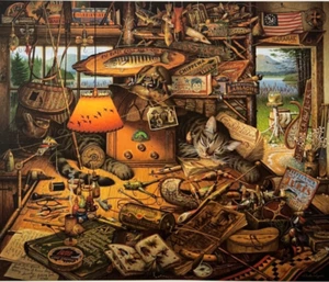 Charles Wysocki Max In The Adirondacks Signed And Numbered W/Cert - Picture 1 of 3