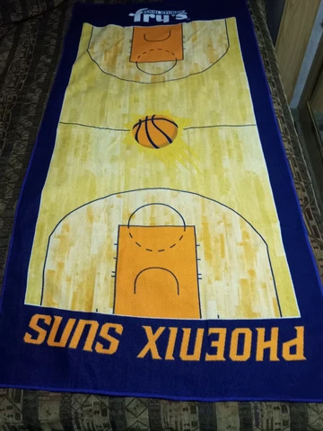 Phoenix Suns Basketball NBA Court Side Design Promo Beach Bath Pool Towel NEW Cover