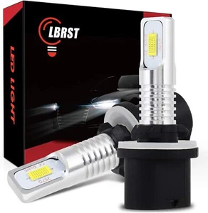 2 Pack 880 885 893 LED Fog Driving Light Bulbs 6000K Super White - Picture 1 of 7