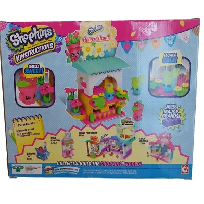 Shopkins Kinstructions Flower Shop Building Kit 101 Pieces  - Image 1 of 4