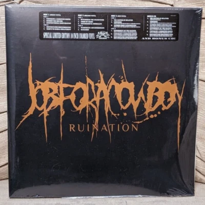 Job For A Cowboy - Ruination - Vinyl - Metal Club Exclusive Box Set - 2010 - 3LP - Image 1 of 4