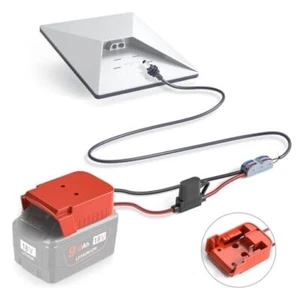  Starlink Mini DC Power Cable for Milwaukee Battery M18, Starlink Mini  - Picture 1 of 8