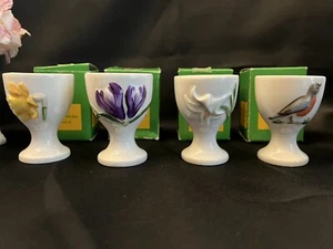 Vintage W. Goebel porcelain  Annual Egg Cup 1982, 83, 85, & 86 Original Box - Picture 1 of 7