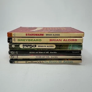 Lot of 6 - Fantasy, Time Travel, Science Fiction by Brian Aldiss, Paperback - Picture 1 of 19