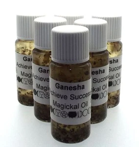 Ganesha Herbal Infused Botanical Incense Oil - Picture 1 of 1