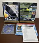 Jane's Atf Advanced Tactical  Fighter Pc Cd Big Box Flight Sim Good Complete