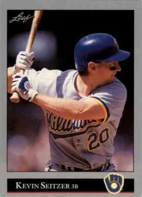 1992 Leaf Kevin Seitzer #399 - Image 1 of 2