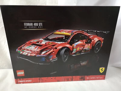 LEGO TECHNIC 42125 Ferrari 488 GTE AF Corse #51 Neuf et scellée - Photo 1/4