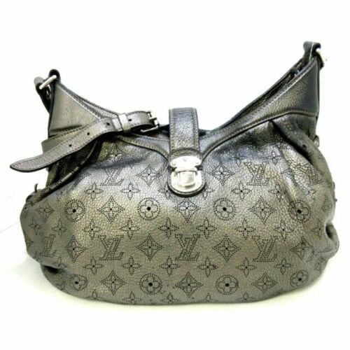 Louis Vuitton Mahina Top Handle Bag XS Gold Leather for sale online