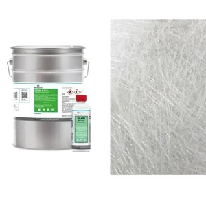 5kg GFK Polyesterharz und 4m² Glasfasermatte 450g/m² Laminierharz Kunstharz - Bild 1 von 8