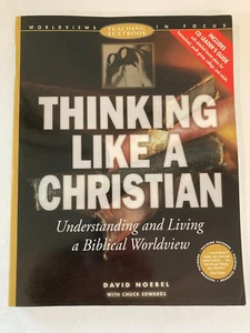Thinking Like A Christian by David Noebel Includes CD Leader's Guide c2002 - Picture 1 of 12