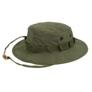 NWT MIL-TYPE JUNGLE TYPE II MILITARY OG-107 OLIVE GREEN BOONIE HAT CAP SMALL - Picture 1 of 12