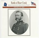 1995 Atlas, Civil War Cards, #48.08 Battle Bear Creek, Utah, General Conner