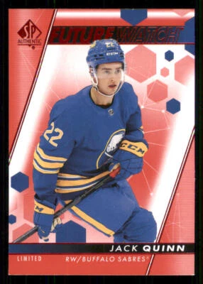 2022-23 SP Authentic Limited Red #108 Jack Quinn FW - Image 1 of 2