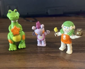Juego de 3 juguetes Happy Meal McDonalds Tinosaurios 1985 - Imagen 1 de 7