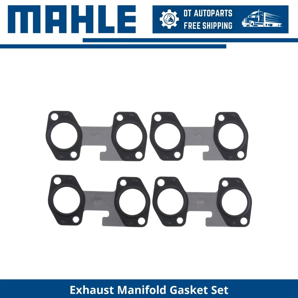 Комплект прокладок выпускного коллектора Mahle для 00–02 Ford E-450 Econoline Super Duty 5,4 л - Изображение 1 из 3