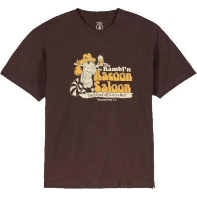 Volcom T-Shirt Racoon Kakao - Bild 1 von 4