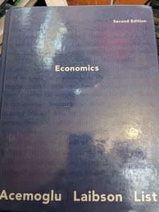 Economics 2nd Edition by Acemoglu, Laibson & List -- Hardcover - Picture 1 of 1