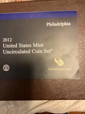 2012 P US Mint Set 1/2 a set 14 Coins - Image 1 of 2