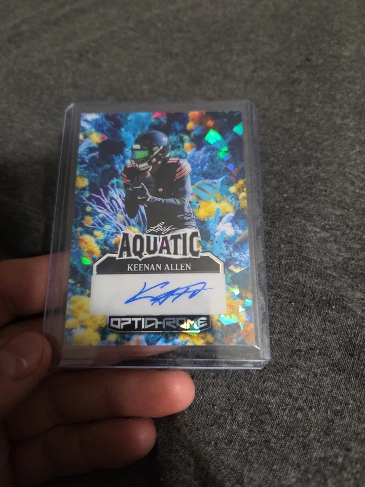2025 Leaf Aquatic Optichrome Keenan Allen 1/1 - Image 1 of 2
