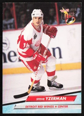 1992-93 Fleer Ultra Steve Yzerman Detroit Red Wings #55 - Image 1 of 2