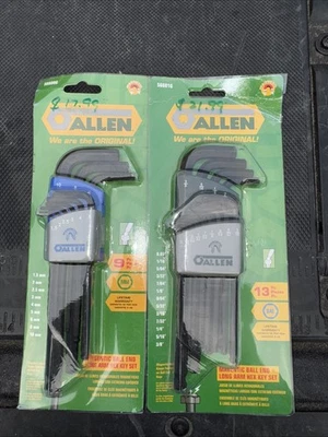 Allen Tools Original Metric Sae Hex Key Sets Magnetic Ball Ends 13/9pc 56600g - Image 1 of 4