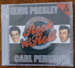 ELVIS PRESLEY AND CARL PERKINS ROCK 'N' ROLL CD SEALED BRAND NEW TRACKED POST - Picture 1 of 2