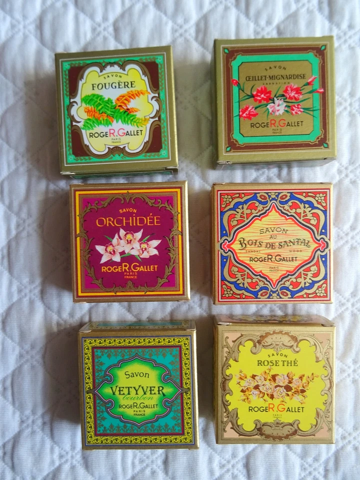 Roger & Gallet Paris 6 Stück Seifen Rarität Sammlung - Bild 1 von 1