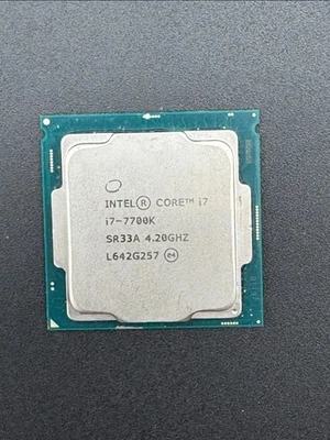 Intel Core I7-7700K Processor (4.2 GHz, Quad-Core, LGA 1151) - SR33A - Image 1 of 2