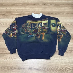 Vintage ART UNLIMITED Holiday Spirit Weihnachten Pullover Sweatshirt Large - Bild 1 von 12